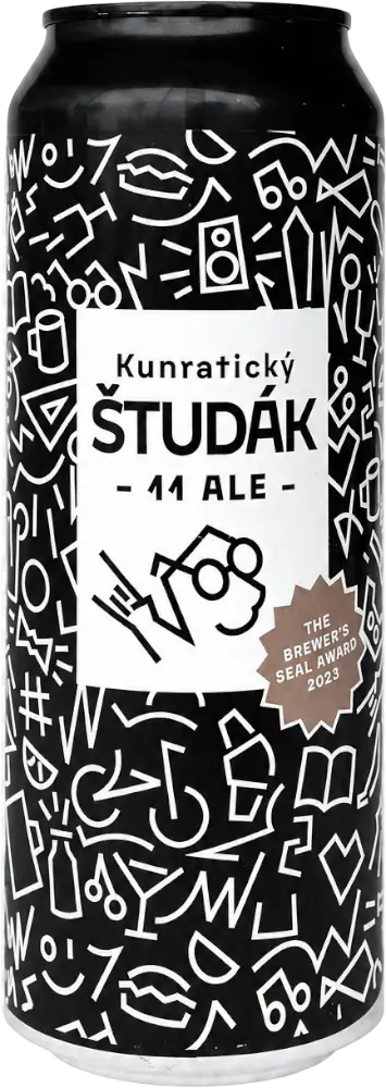Pivovar Spojovna Pivo Pivovar Spojovna Kunratický Študák ALE 11° 0,5l