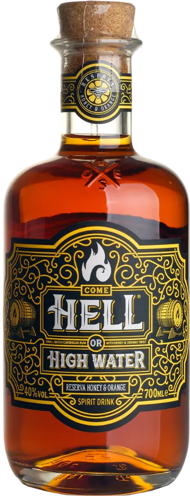 Hell Or High Water Rum Hell or High Water Reserva Orange & Honey 0,7l 40%