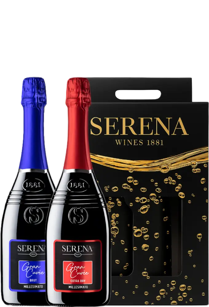 Serena Wines 1881 Set Serena Gran Cuvée + Dárkové balení
