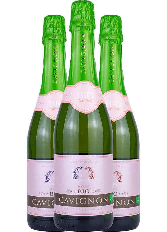 Castel Freres Cavignon Rosé brut BIO 2+1