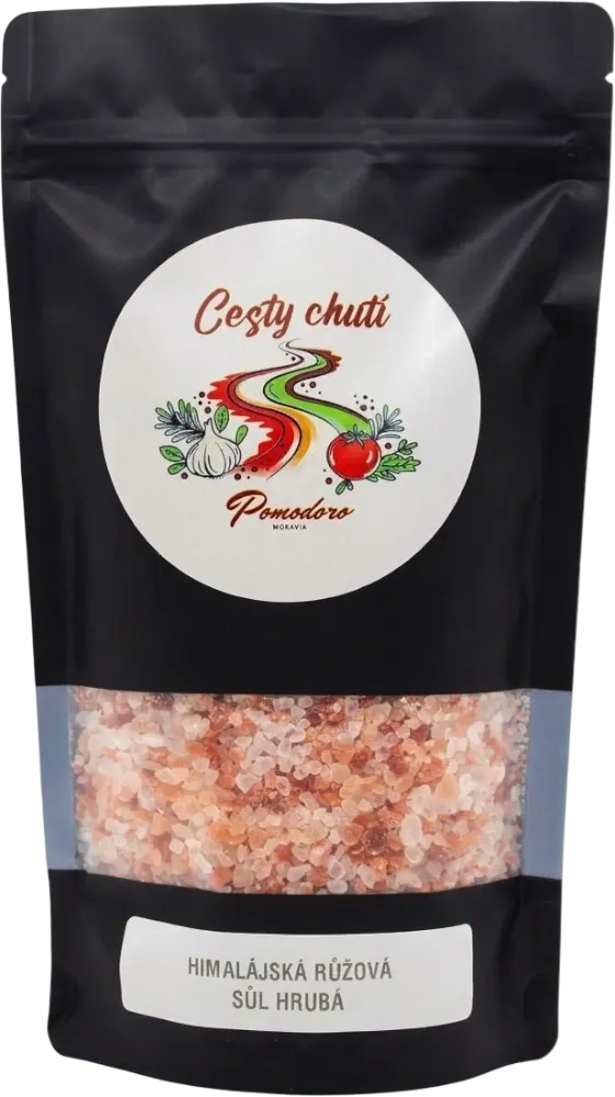 Pomodoro moravia Sůl himalájská růžová hrubá 500g
