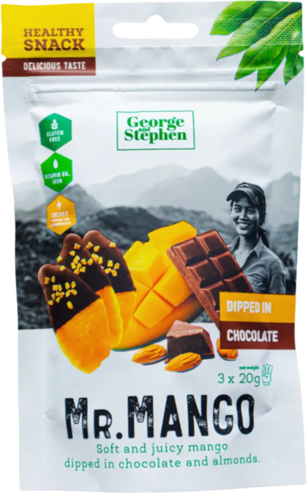 George and Stephen Mango v čokoládě Mr. Mango 3x20g