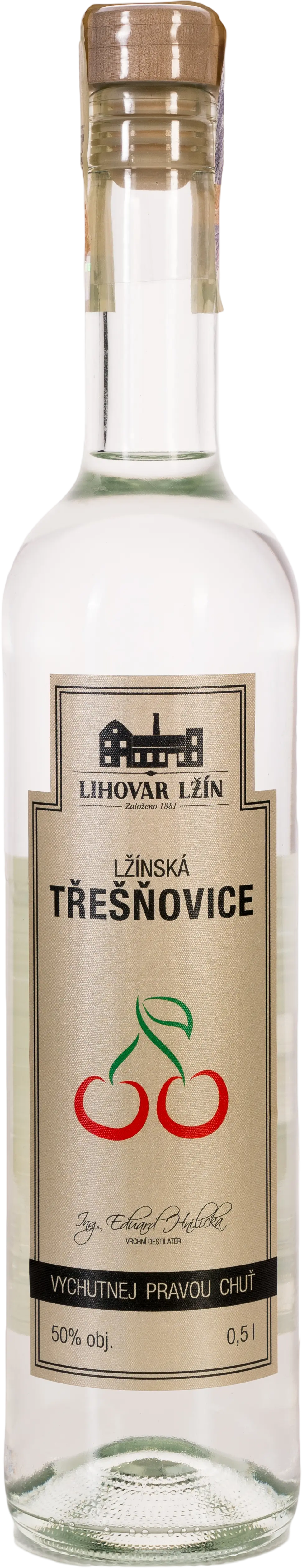 Lihovar Lžín Třešňovice Lihovar Lžín 0,5l 50%