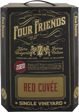 Vinařství Four Friends Two Owls BiB Red Cuvée 2021 3l