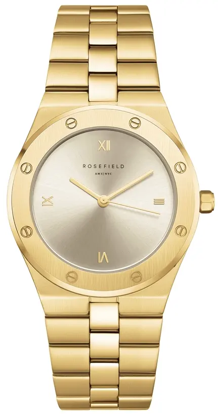 ROSEFIELD dámské hodinky Rose Ivory Sunray Gold  hodinky SPCGSG-SP01