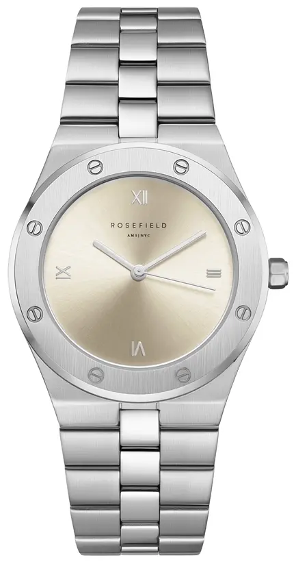 ROSEFIELD dámské hodinky Rose Ivory Sunray Silver  hodinky SPCSSS-SP03