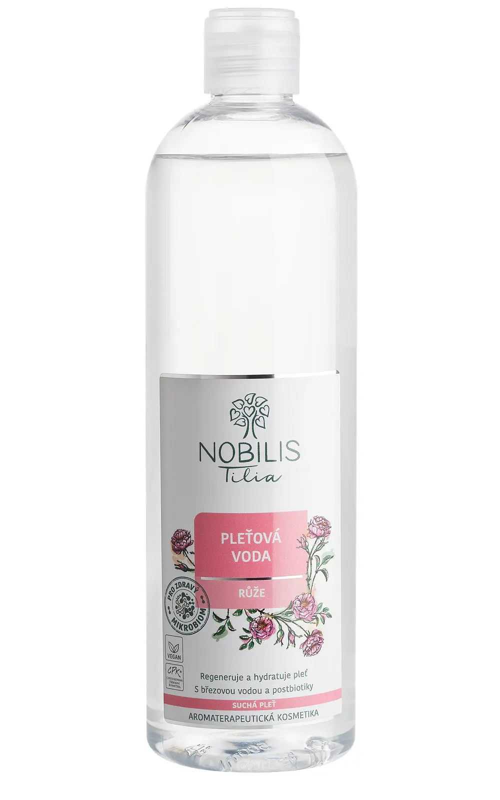 Nobilis Tilia Pleťová voda Růže velikost: 500 ml