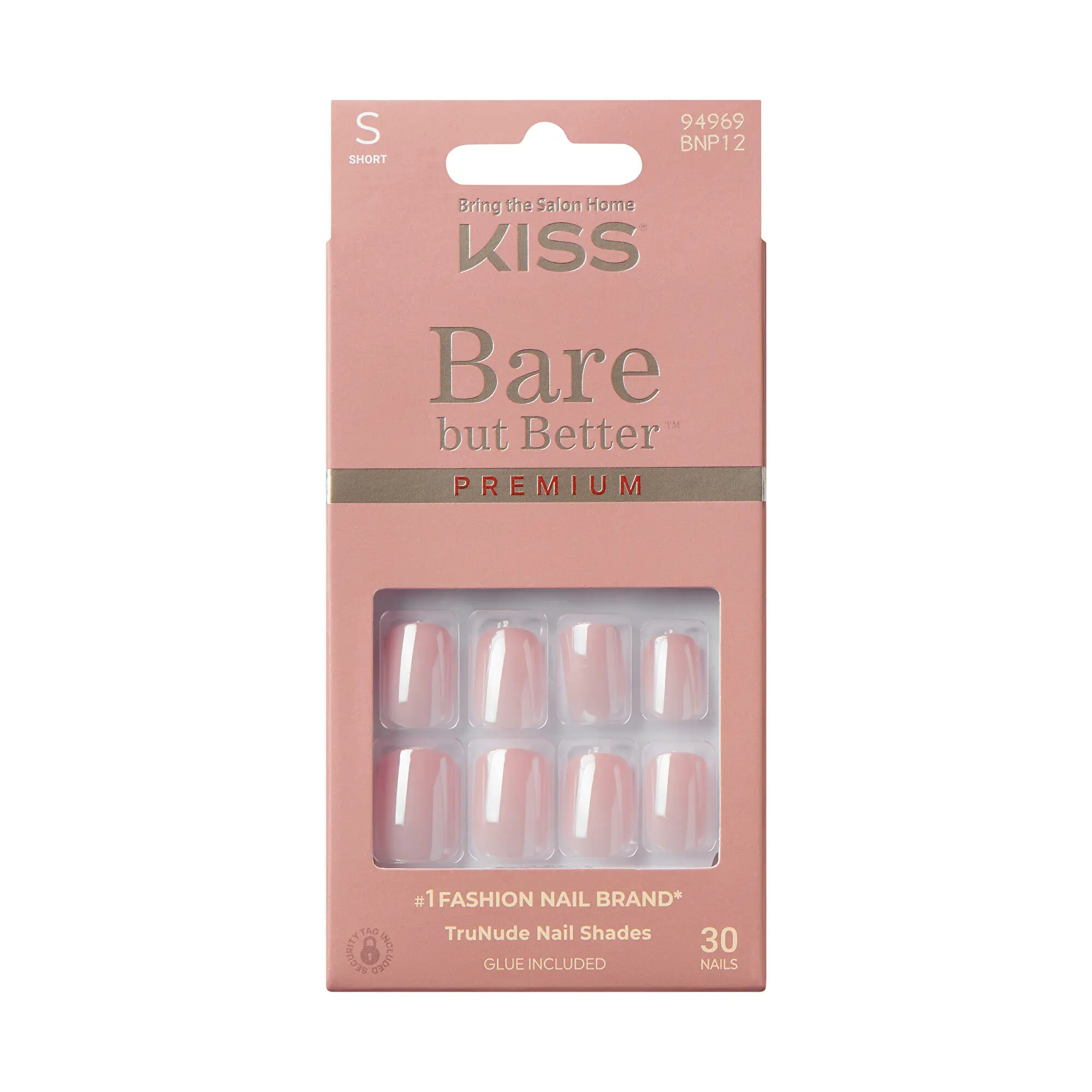 KISS Bare But Better Premium 94969 „Intro“ – umělé nehty 30ks