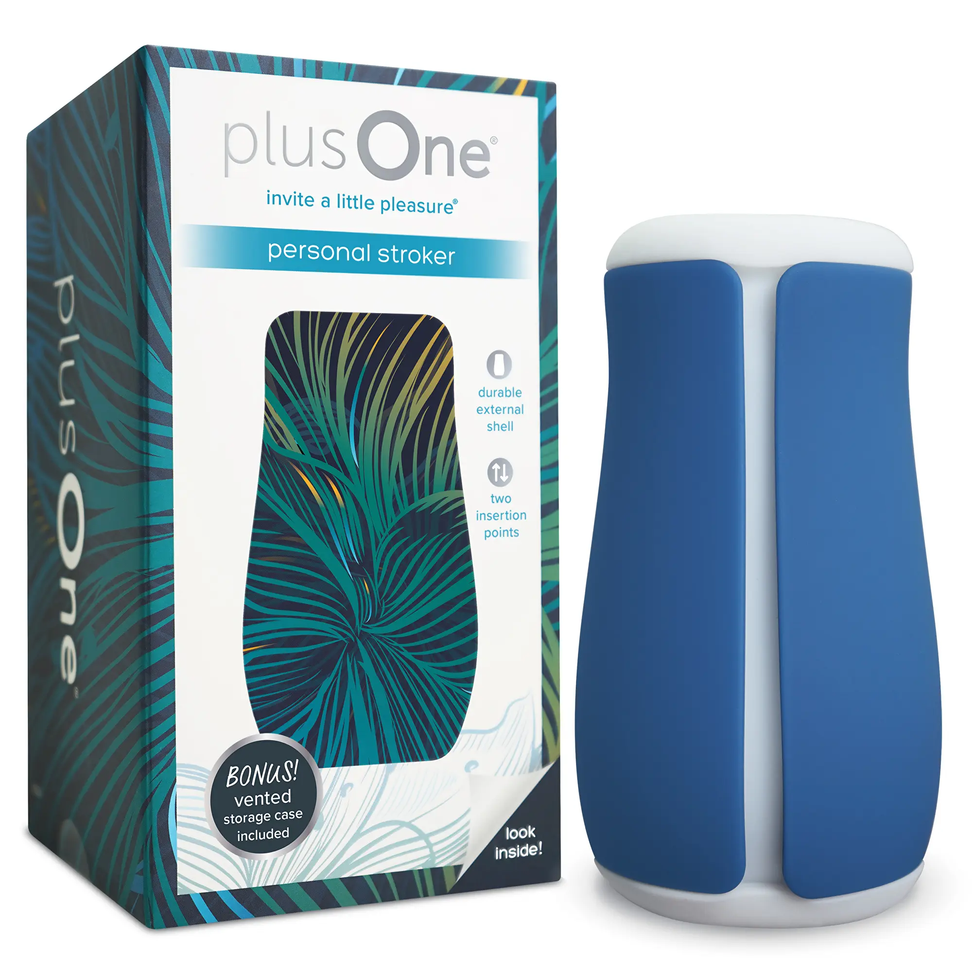 Masturbátor PlusOne Personal Stroker modrý