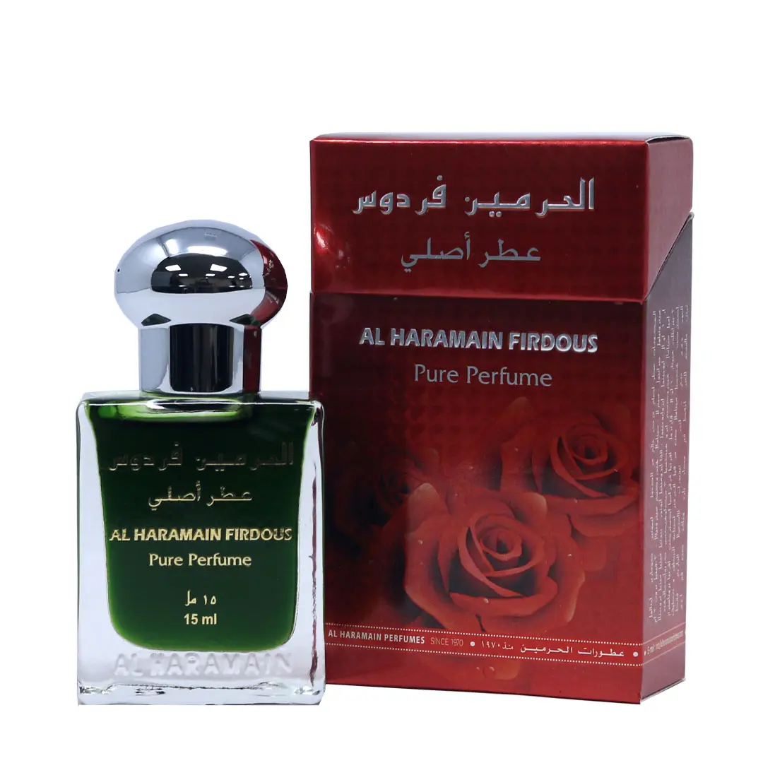 Al Haramain Firdous parfémový olej unisex, 15 ml /Rozbalený - plný/