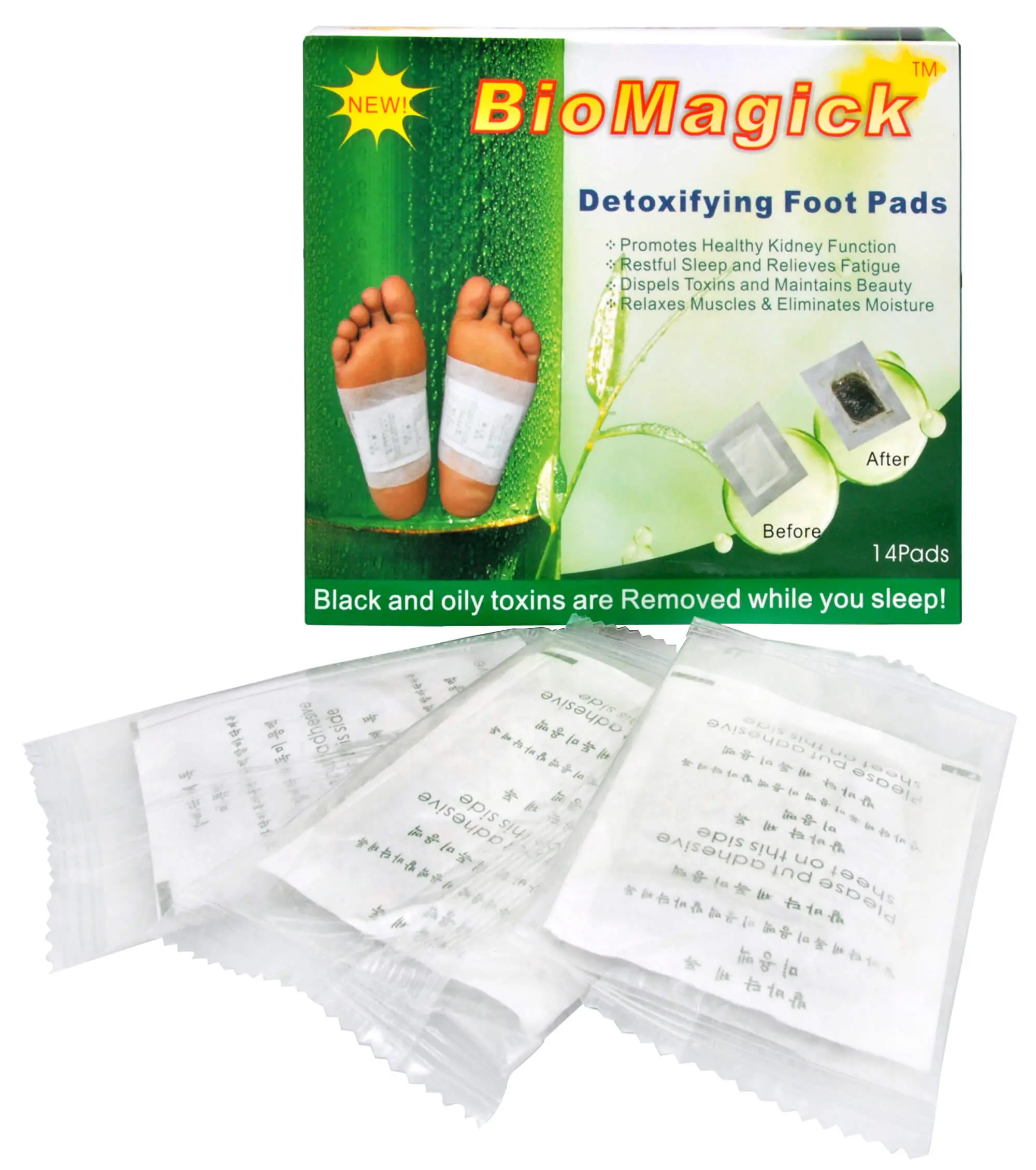 Biomagick detoxikační náplasti 14ks