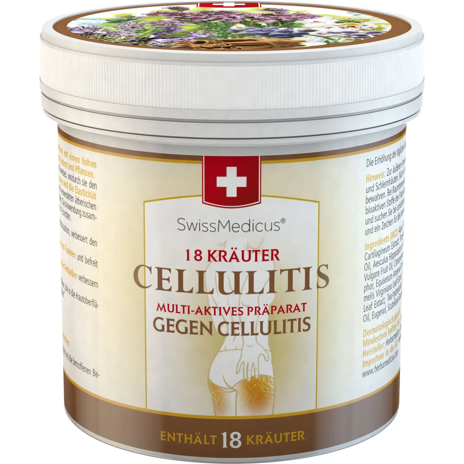 Herbamedicus Cellulitis gel na celulitidu 500 ml