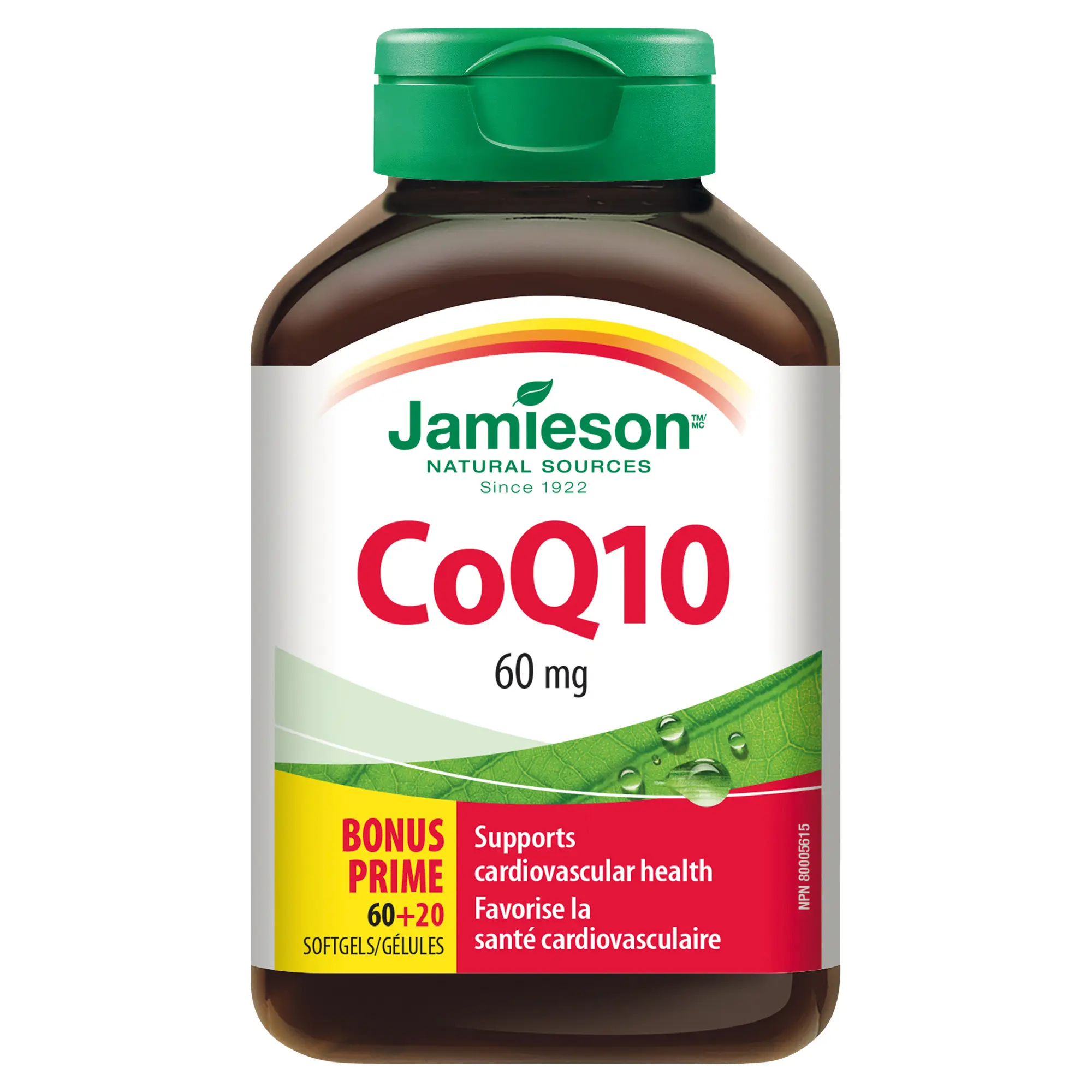 Jamieson Koenzym Q10 60 mg 80 kapslí