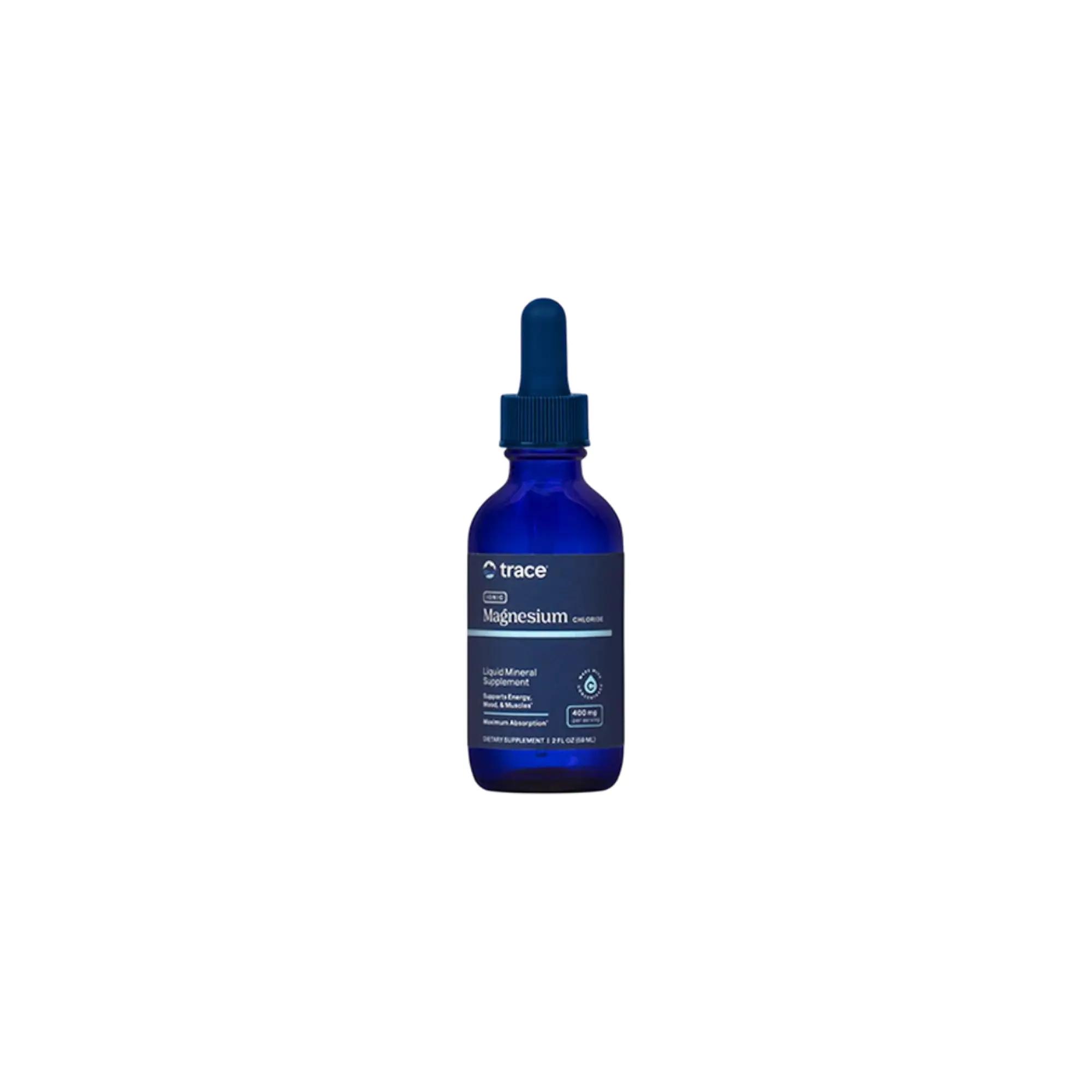 Trace Minerals Ionic Magnesium, Ionizovaný hořčík, 400 mg, 59 ml