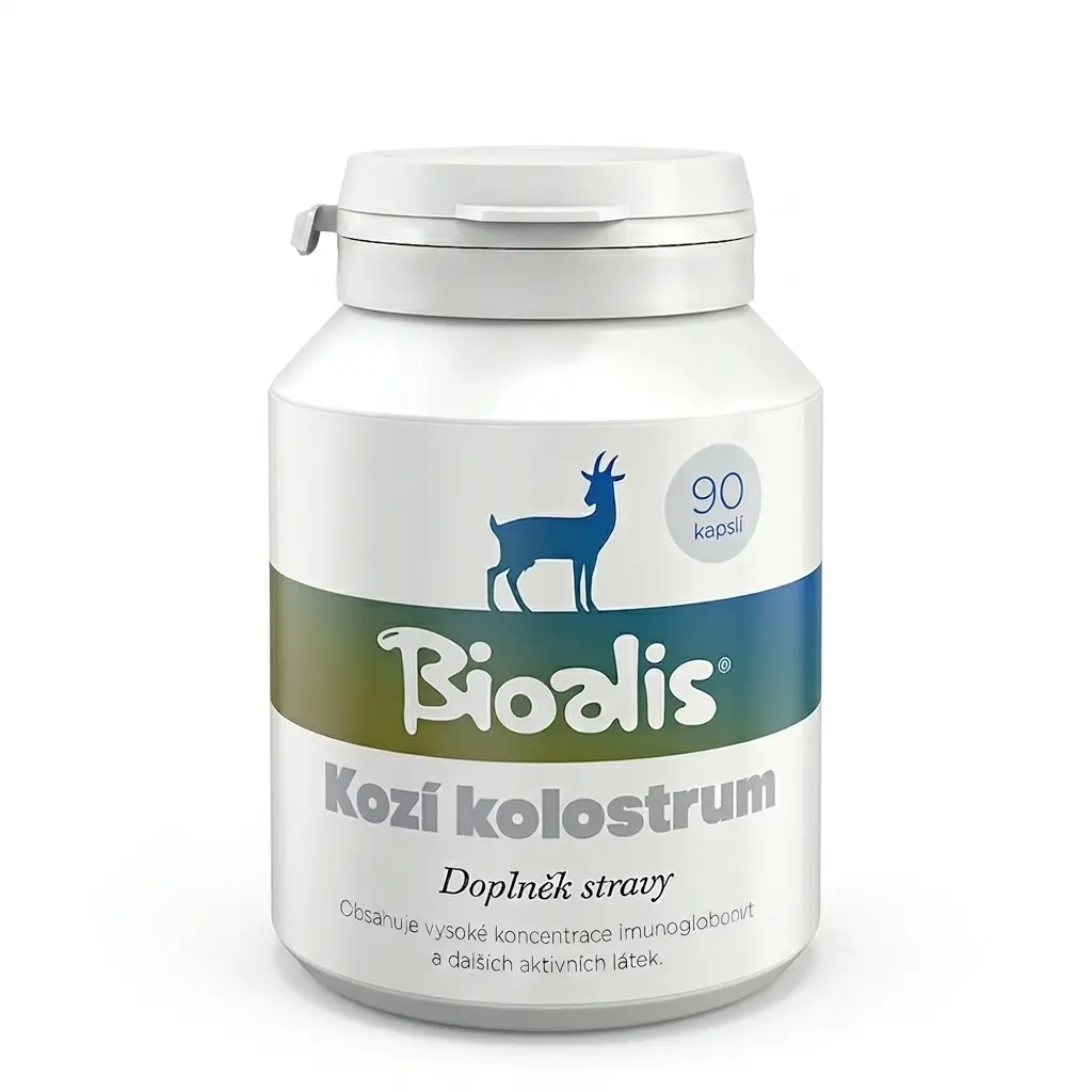 Bioalis Kozí kolostrum 90 kapslí