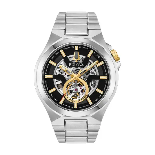 BULOVA pánské hodinky Maquina  hodinky BU98A224