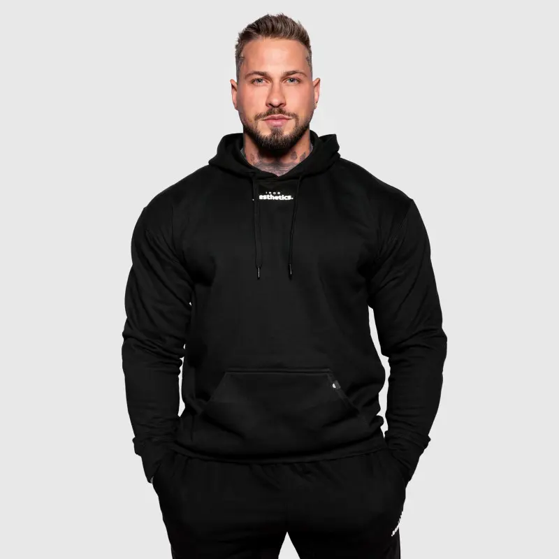 Oversize mikina Iron Aesthetics Cozy, černá