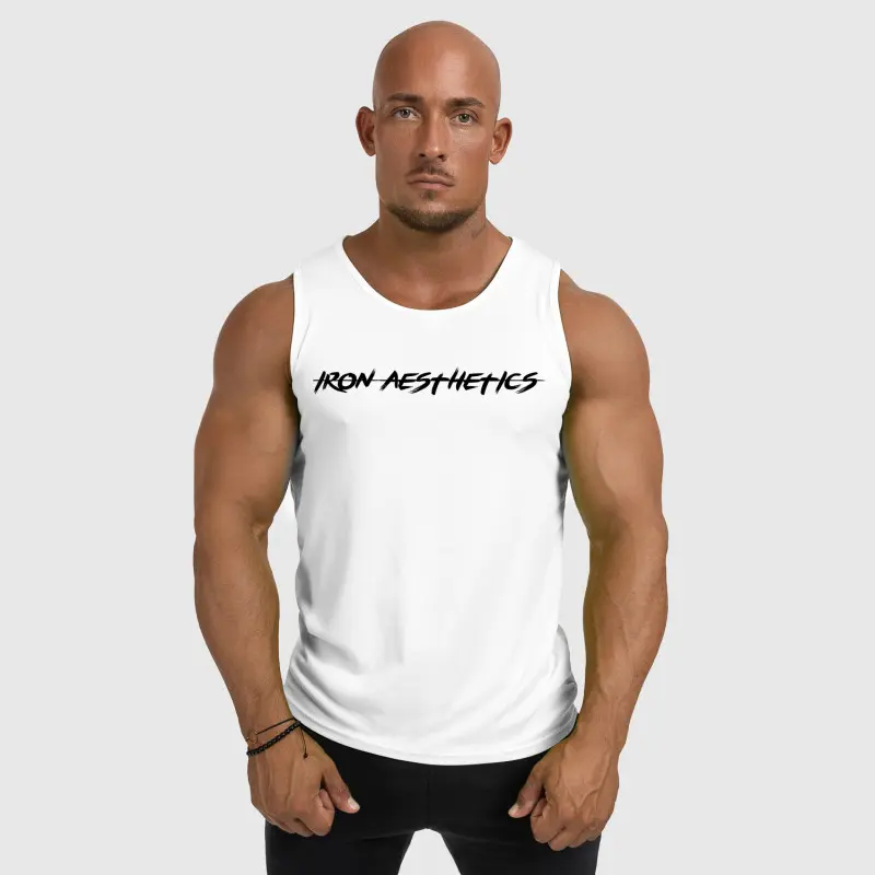 Pánské funkční tílko  Iron Aesthetics Sporty, bílé
