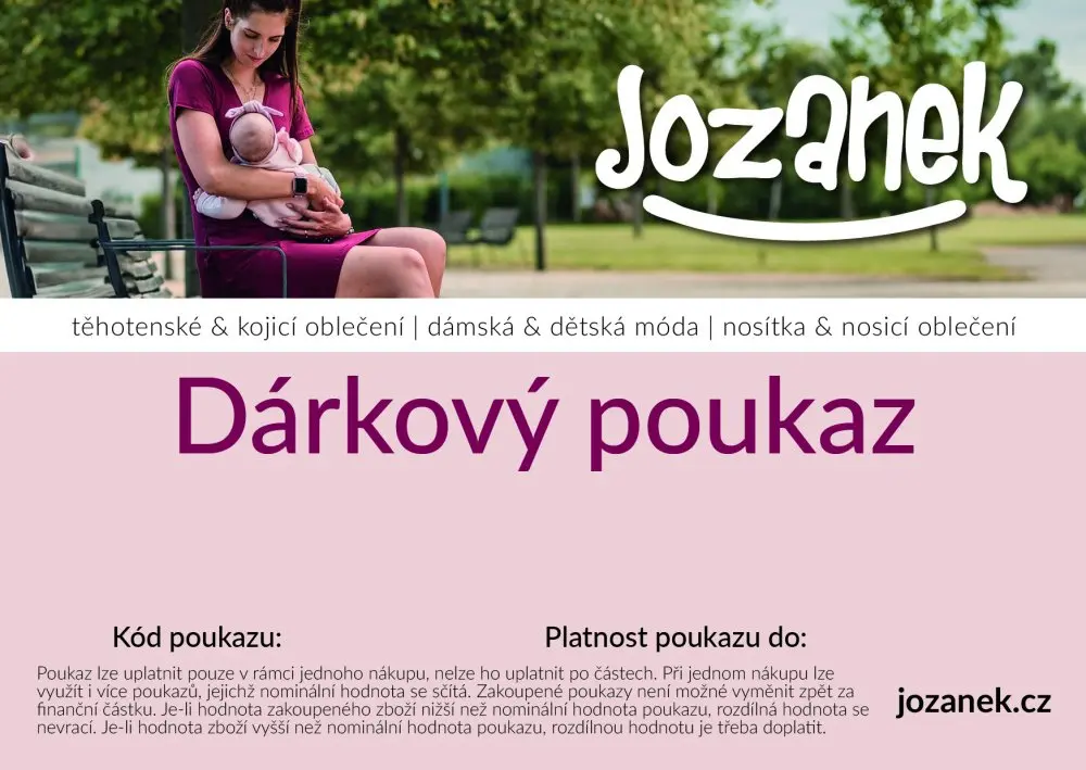 Jožánek Dárkový poukaz Jožánek® v hodnotě 4500,-Kč