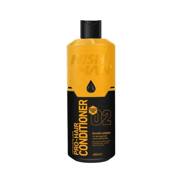 Nish Man Pro-Hair Conditioner No.2 Keratin Complex – kondicionér na vlasy, 400 ml (poškozené balení)