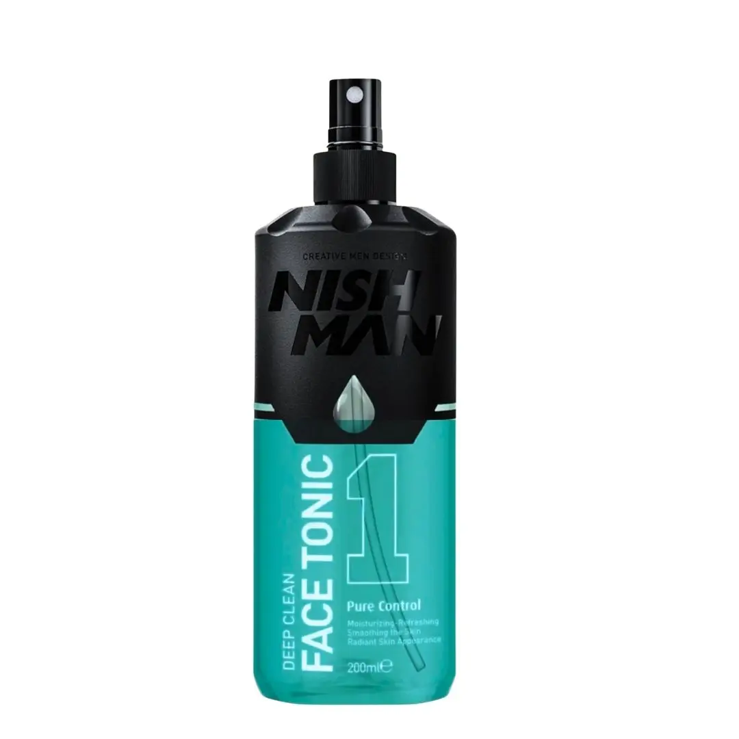 Nishman FACE Tonic Deep Clean - hloubkově čistící pleťové tonikum, 200 ml