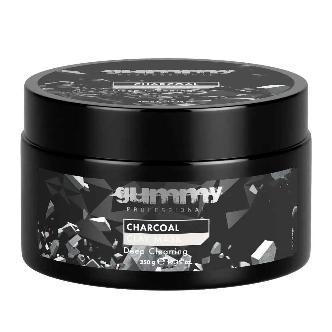 Gummy Clay Mask - pleťová maska s aktivním uhlím, 350 ml