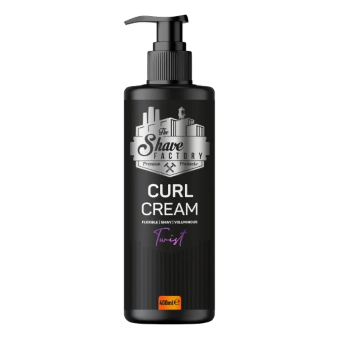 The Shave Factory Curl Cream TWIST - krém na definici kadeří pro muže, 400 ml
