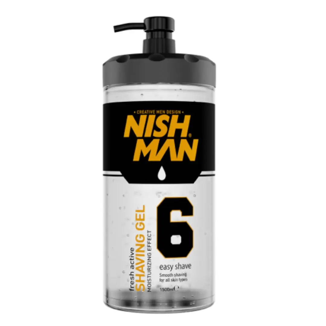 Nishman Shaving Gel (Easy Shave) - průsvitný gel na holení 06 Easy Shave - 1500 ml