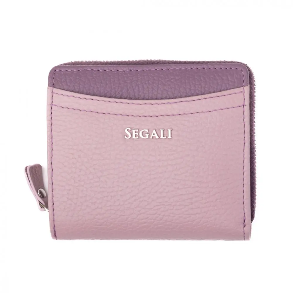 SEGALI 7544 B Orchid/Rose Wine – dámská kožená peněženka