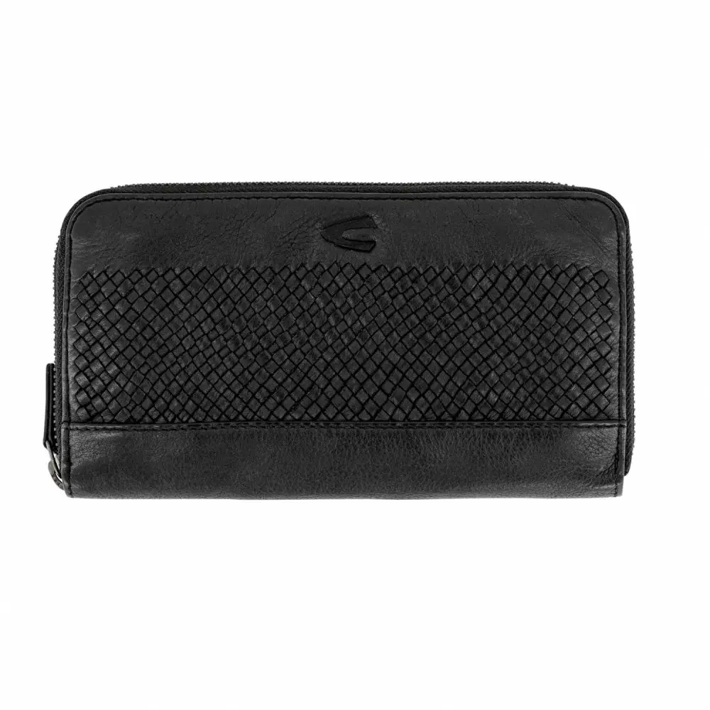 Camel Active dámská kožená peněženka RFID 368-706-60 černá