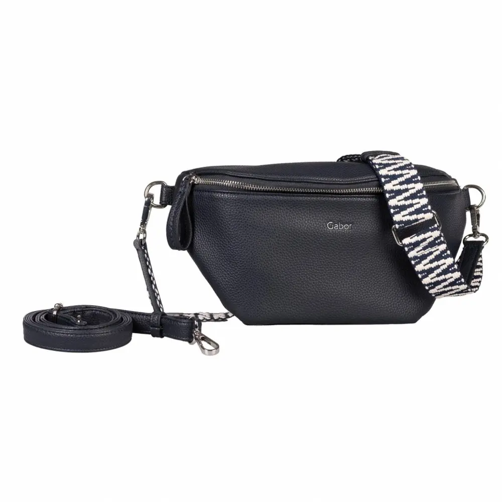Gabor Silena Belt Bag 10595 tmavě modrá – dámská ledvinka crossbody