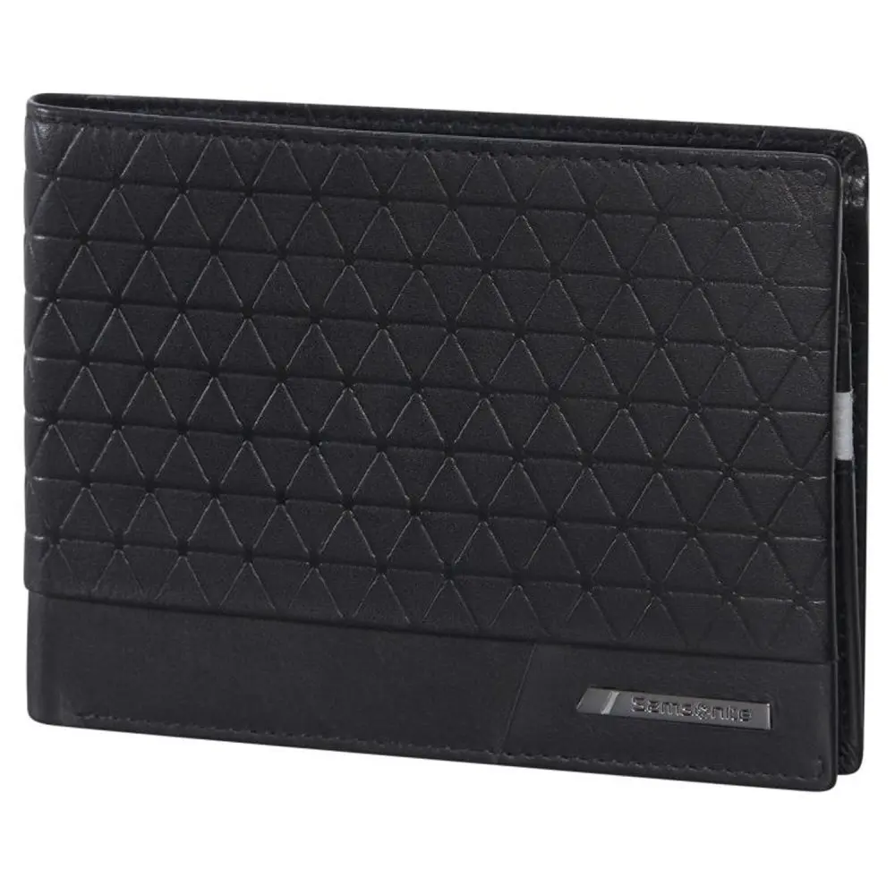Samsonite pánská kožená peněženka Pro-DLX 6 C823 černá 144537-0413