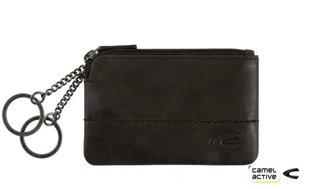 Camel Active Kožená klíčenka 279-701-60 černá