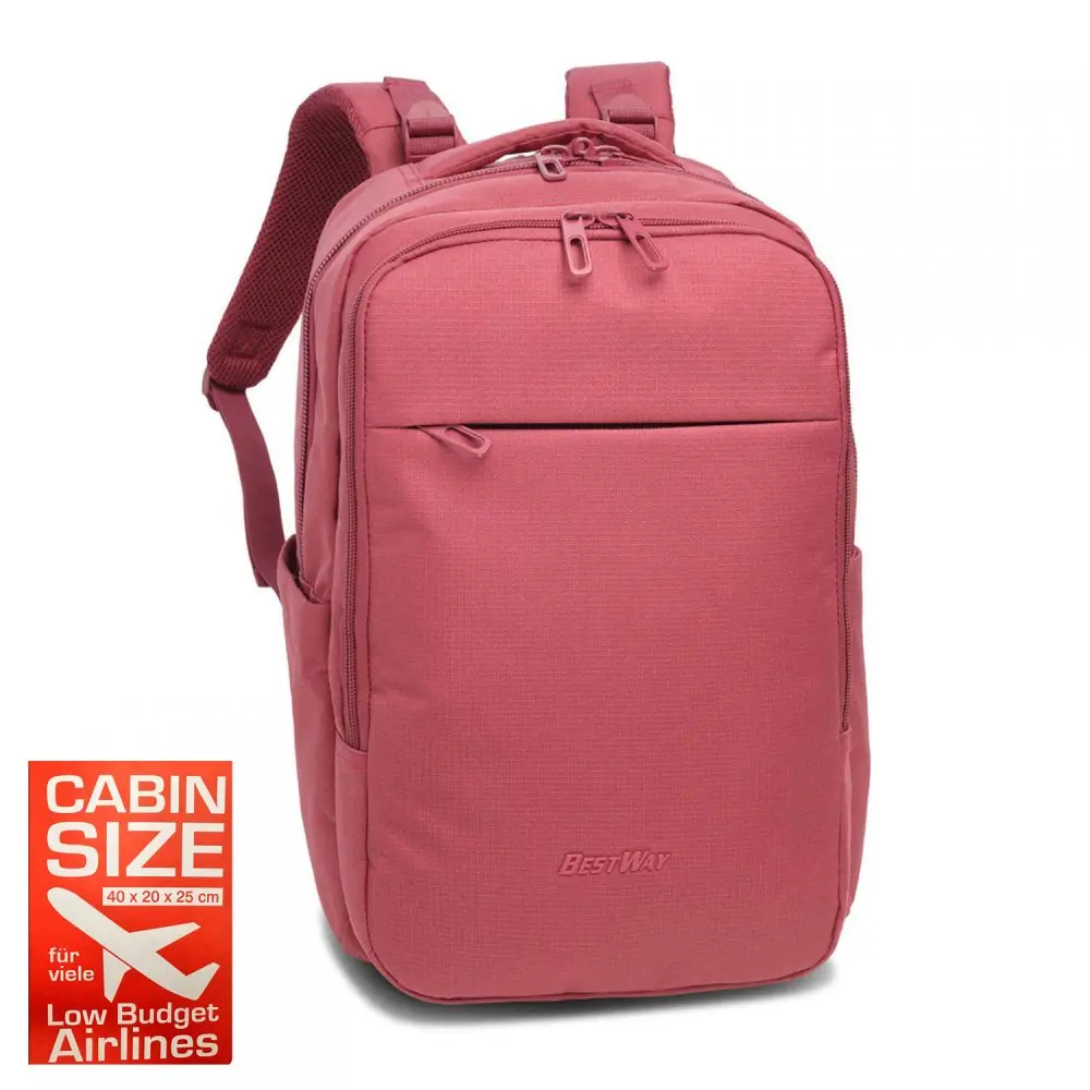 Bestway Cabin Pro Ultimate Small batoh 40326-4700 40 x 24 x 20 cm 20 L tmavě růžový