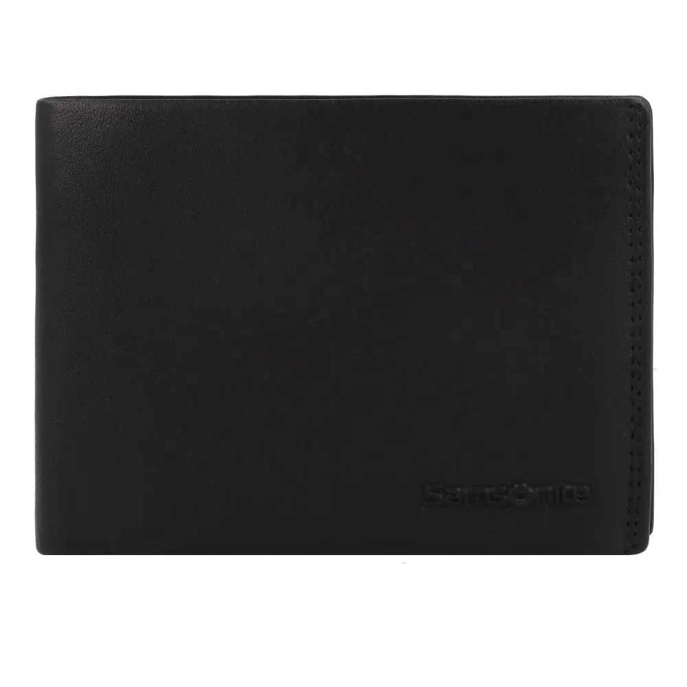 Samsonite Attack 2 SLG 151889-1041 pánská kožená peněženka černá