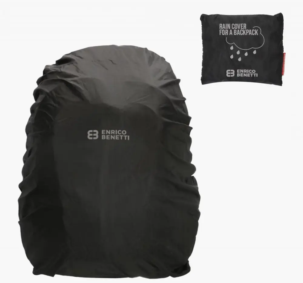 Enrico Benetti Raincover 54425 černý nepromokavý návlek na batoh