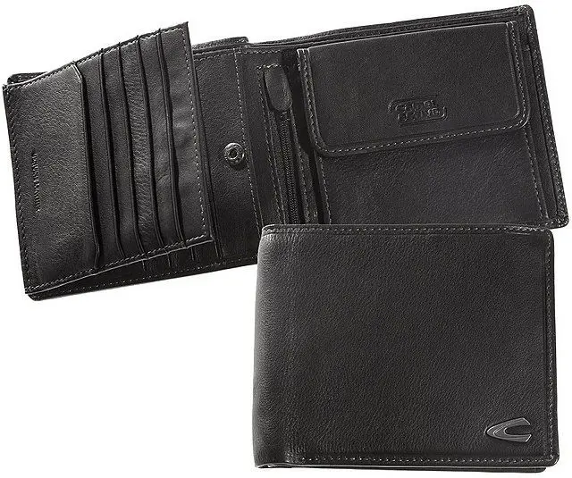 Camel Active kožená peněženka RFID safe B34-706-60 černá