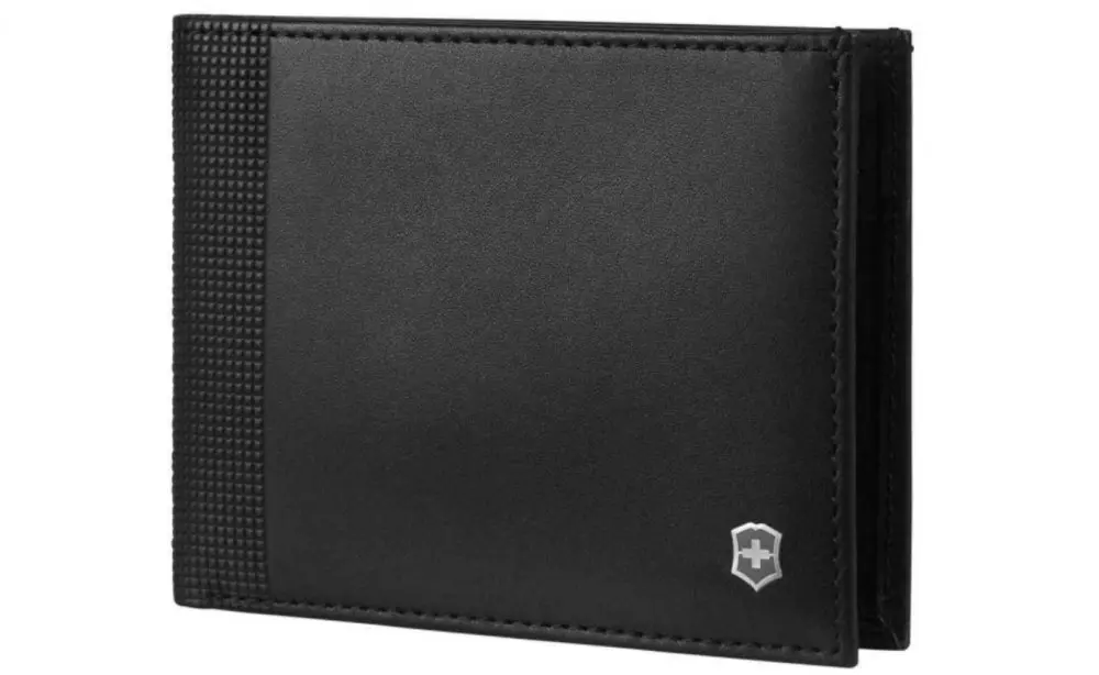 Kožená peněženka Victorinox Altius Alox Bi-Fold 611570 bez přihrádky na drobné