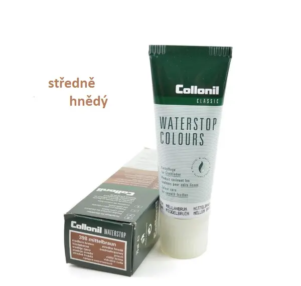 Collonil waterstop krém 75 ml středně hnědý-398