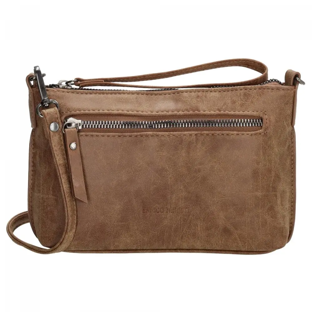 Malá crossbody kabelka Enrico Benetti Zoë 66907-010 hnědá camel