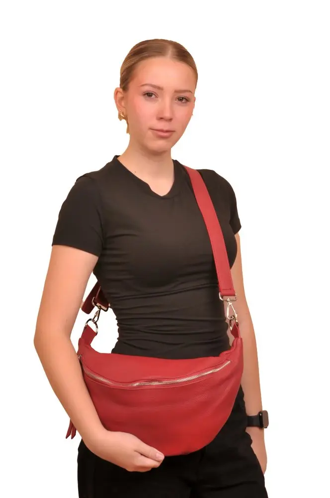 MaxFly Kabelka Cross bag 5756M červená