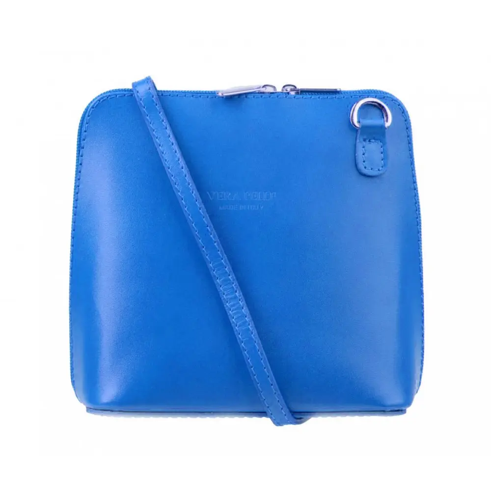 Giglio leather Malá dámská kožená kabelka 133 modrá