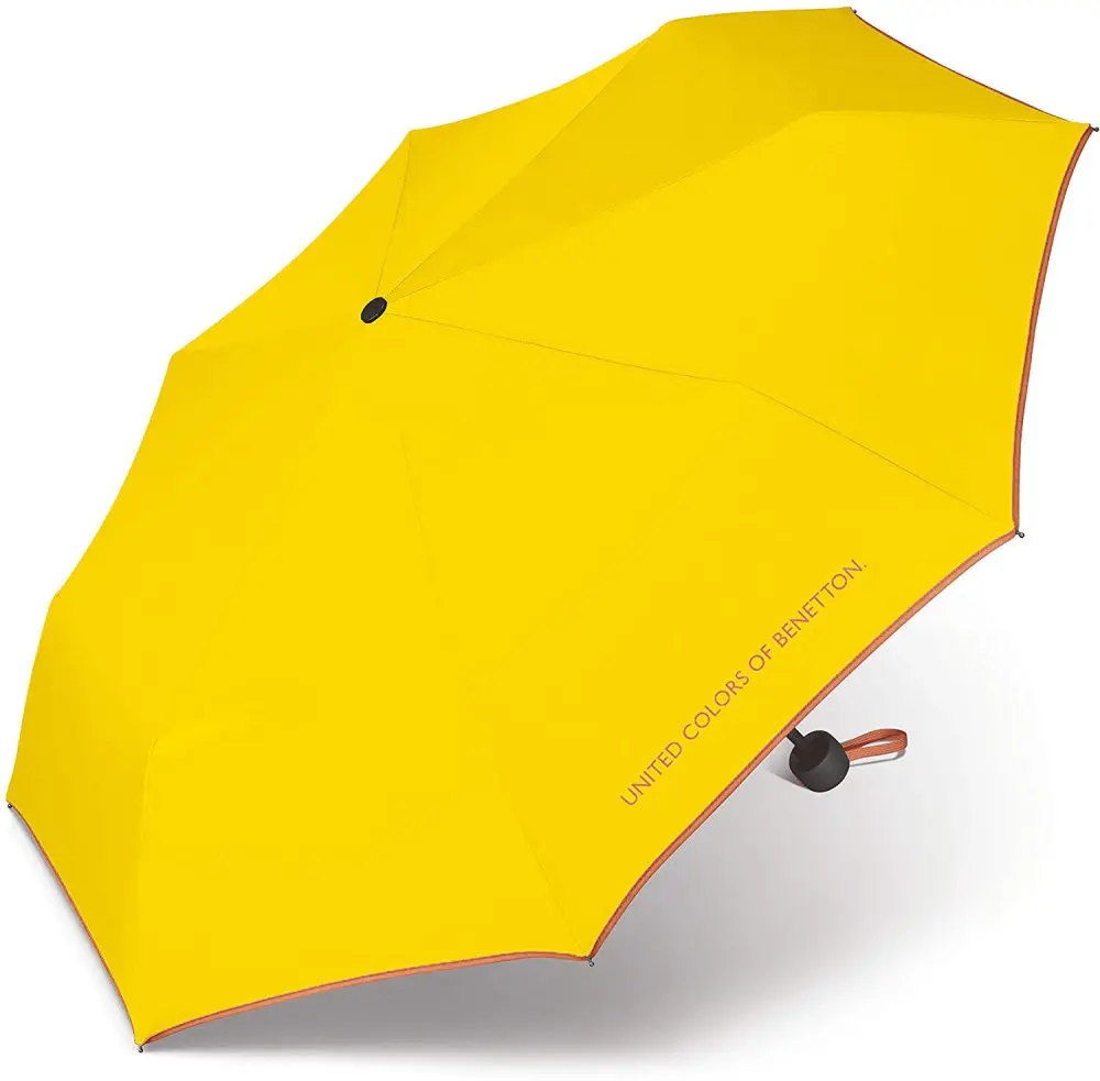 Benetton Deštník skládací Super Mini golden ceream 56295 žlutý