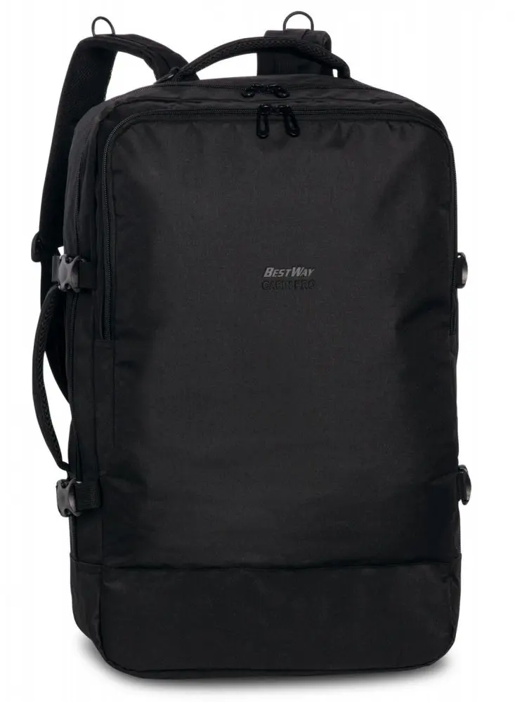 Palubní zavazadlo - cestovní batoh 40 L černý BestWayCABIN PRO 40324-0100