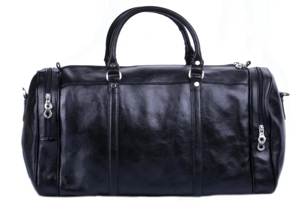Giglio leather kožená cestovní taška 0429 černá