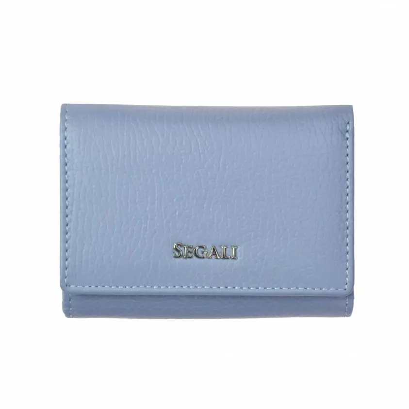 Dámská kožená malá peněženka SEGALI 7106 B lavender