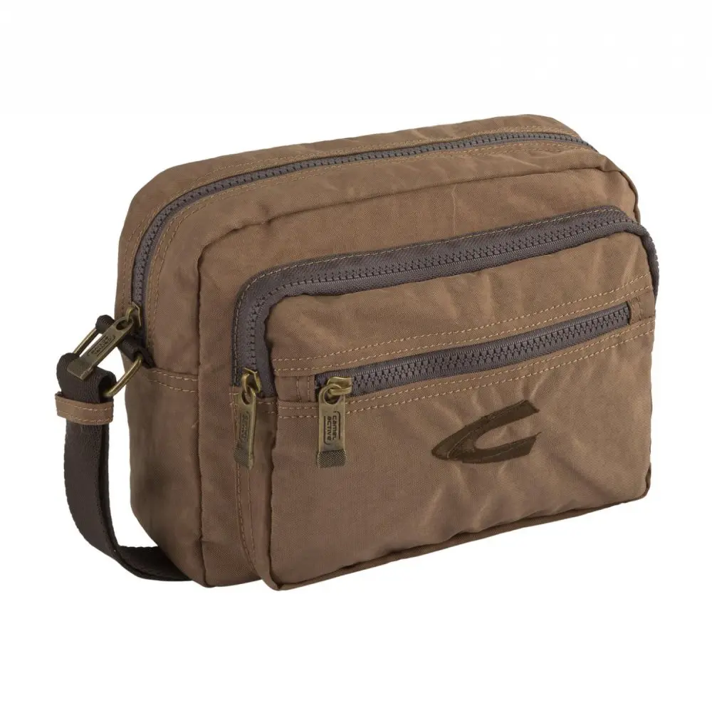 Pánská taštička přes rameno Camel Active B00-613-25 sand tmavě béžová