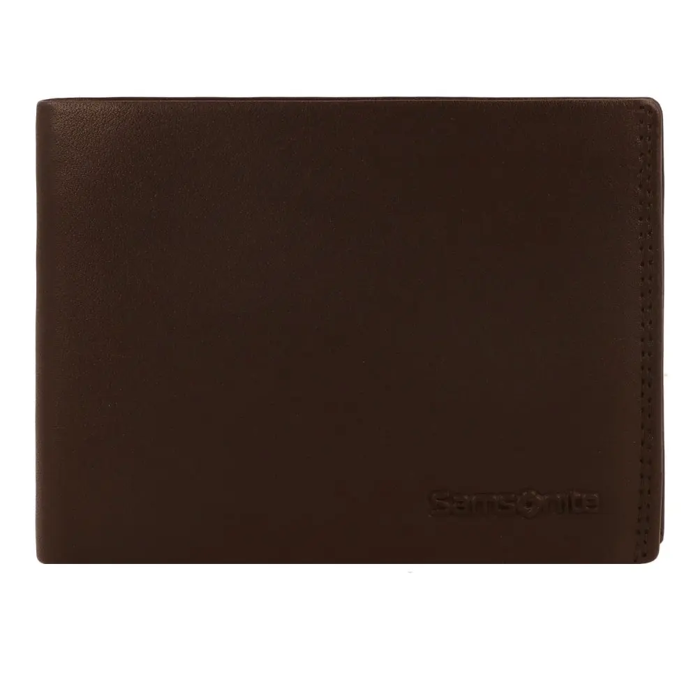 Samsonite Attack 2 SLG 151889-1320  pánská kožená peněženka hnědá