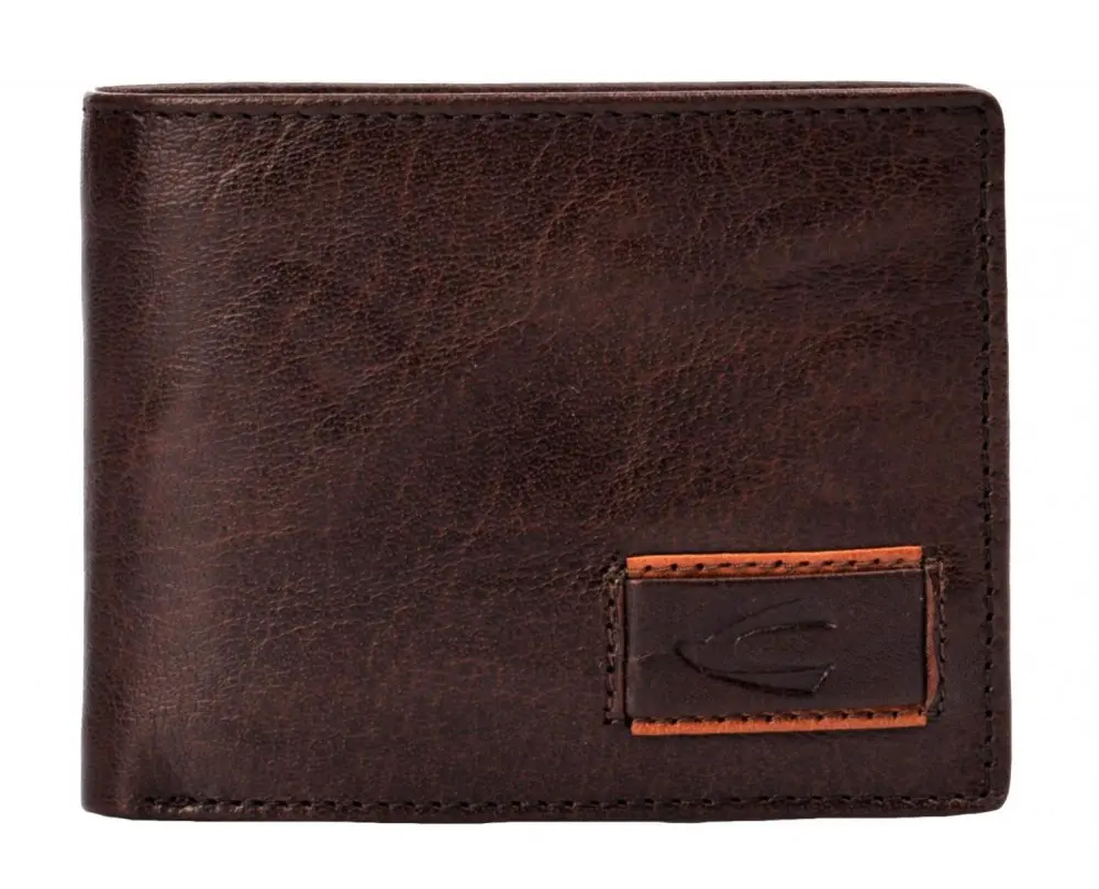 Camel Active malá pánská kožená peněženka 250-703-29 tmavě hnědá