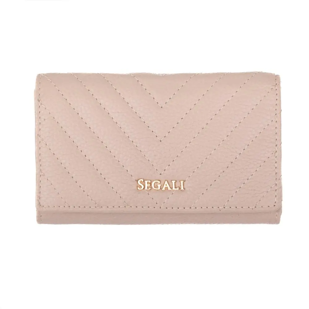 Dámská peněženka kožená SEGALI 50512 pink - světle růžová